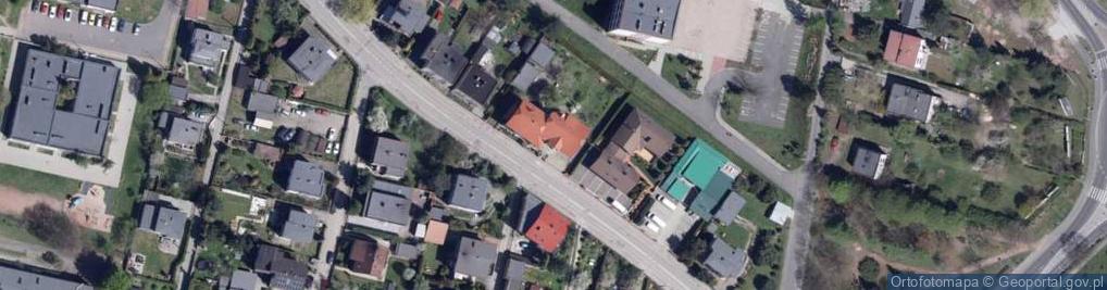 Zdjęcie satelitarne Zespół Szkół Ekonomiczno-Usługowych
