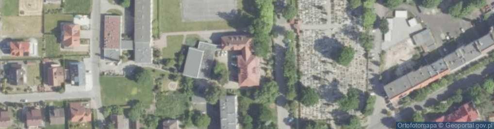 Zdjęcie satelitarne Zespół Szkół Ekonomicznych I Ogólnokształcących Im. Mikołaja Kopernika