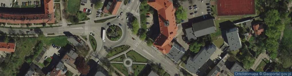 Zdjęcie satelitarne Zespół Szkół Ekonomicznych
