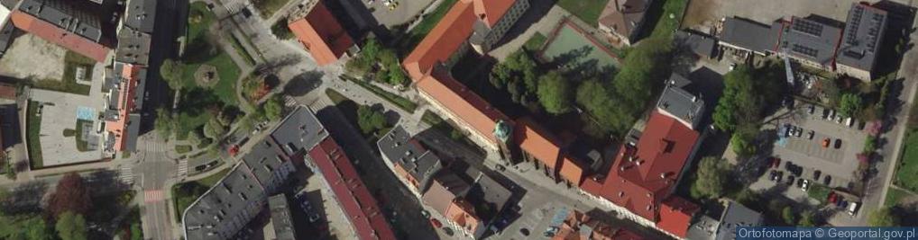 Zdjęcie satelitarne Zespół Szkół Ekonomicznych