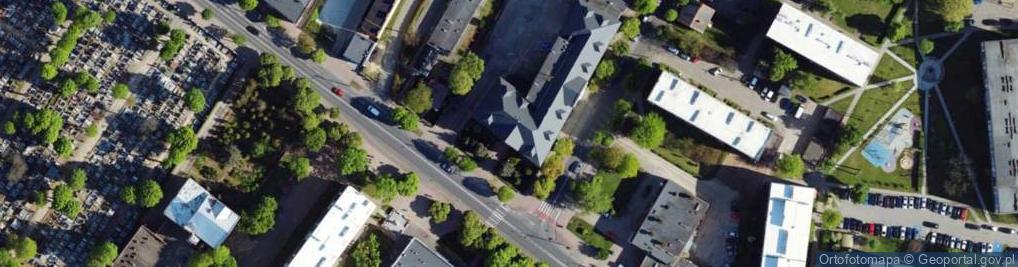 Zdjęcie satelitarne Zespół Szkół Elektronicznych Im. Stanisława Staszica