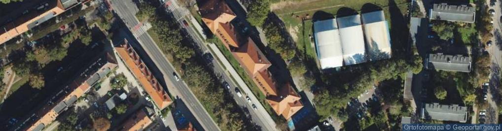 Zdjęcie satelitarne Zespół Szkół Gastronomiczno-Hotelarskich