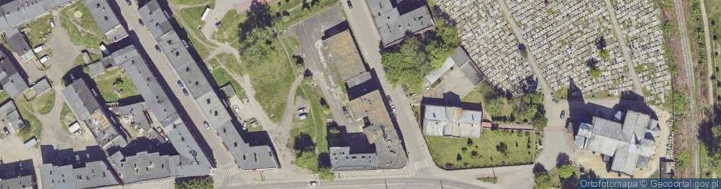 Zdjęcie satelitarne Zespół Szkół I Pracy Pozaszkolnej