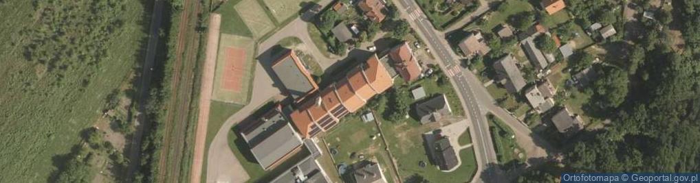 Zdjęcie satelitarne Zespół Szkół Im. Jana Pawła II