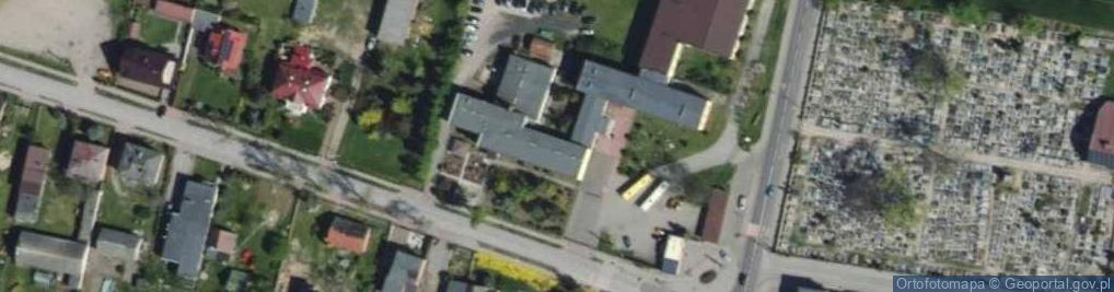 Zdjęcie satelitarne Zespół Szkół Ogólnokształcących Nr 1 Im. Powstańców 1863R.