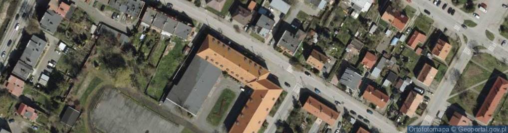 Zdjęcie satelitarne Zespół Szkół Ogólnokształcących Nr 1