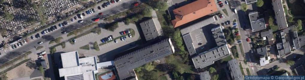 Zdjęcie satelitarne Zespół Szkół Ogólnokształcących Nr 4 Im. Kazimierza Wielkiego