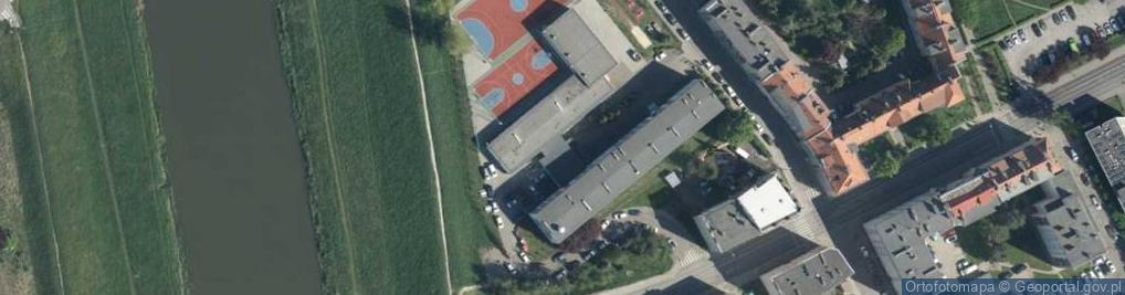 Zdjęcie satelitarne Zespół Szkół Ogólnokształcących Nr I