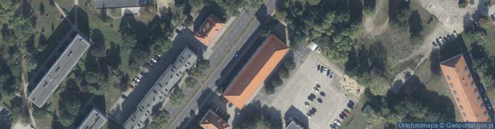 Zdjęcie satelitarne Zespół Szkół Ogólnokształcących Społecznego Towarzystwa Oświatowego