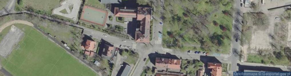 Zdjęcie satelitarne Zespół Szkół Ogólnokształcących