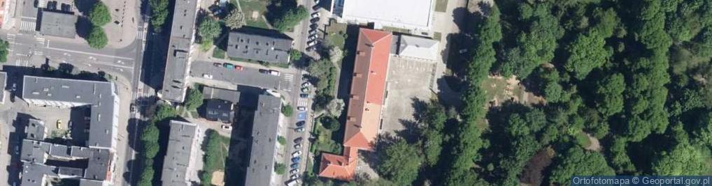 Zdjęcie satelitarne Zespół Szkół Ogólnokształcących