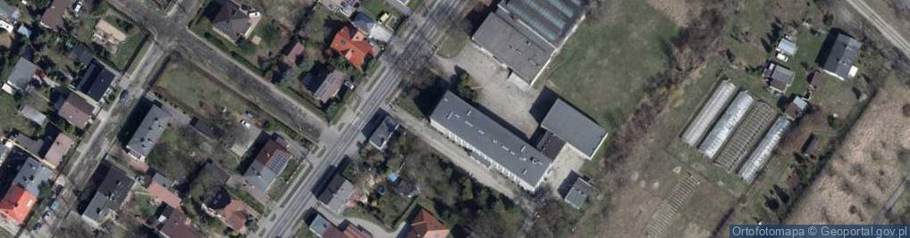 Zdjęcie satelitarne Zespół Szkół Poligraficznych Im. Mikołaja Reja