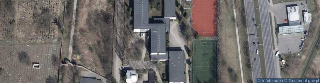 Zdjęcie satelitarne Zespół Szkół Ponadgimnazjalnych Nr 10 Im. Jana Szczepanika