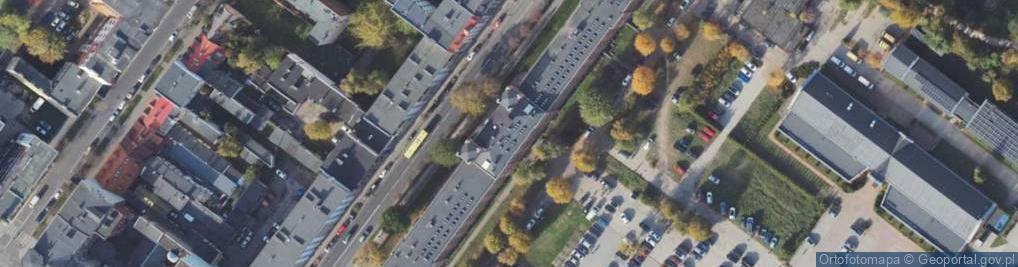 Zdjęcie satelitarne Zespół Szkół Ponadgimnazjalnych Nr1 Im. Stanisława Mikołajczyka
