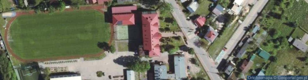 Zdjęcie satelitarne Zespół Szkół Ponadgimnazjalnych