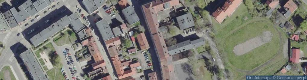 Zdjęcie satelitarne Zespół Szkół Ponadgimnazjalnych
