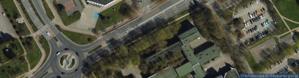 Zdjęcie satelitarne Zespół Szkół Ponagimnazjalnych nr 1 im. Noblistów Polskiech