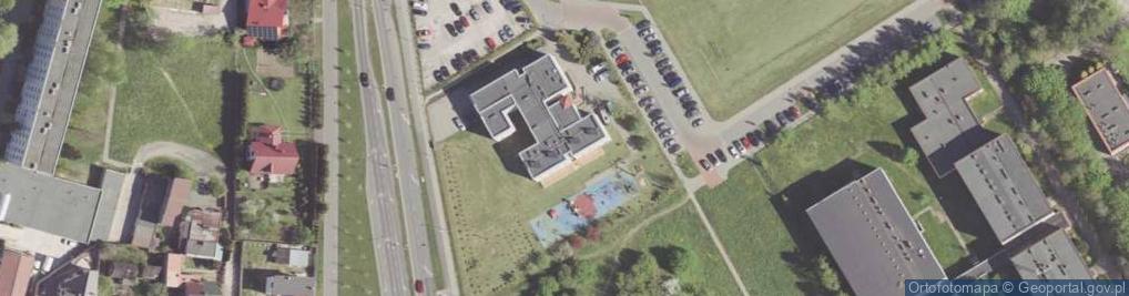 Zdjęcie satelitarne Zespół Szkół Specjalnych I Placówek Oświatowych Radomiu