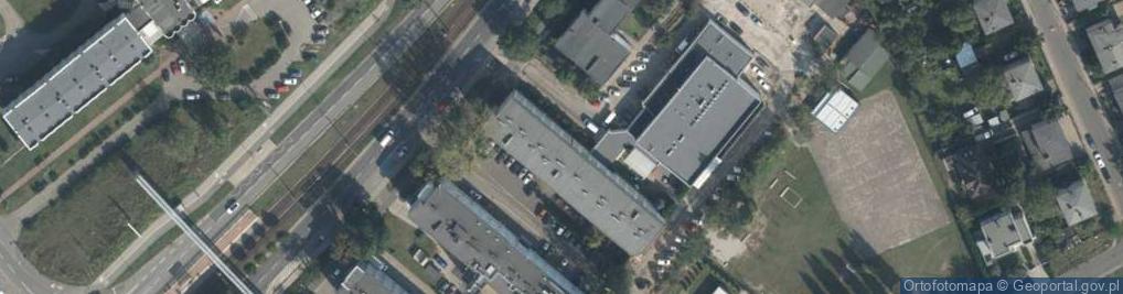 Zdjęcie satelitarne Zespół Szkół Społecznych Nr 1 Im. Św. Urszuli Ledóchowskiej