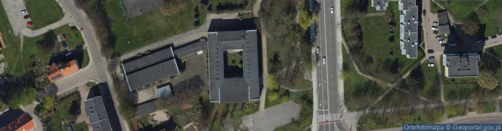 Zdjęcie satelitarne Zespół Szkół Techniczno - Informatycznych