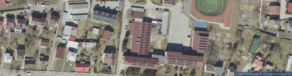 Zdjęcie satelitarne Zespół Szkół Zawodowych I Ogólnokształcących