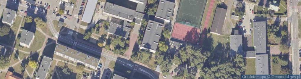 Zdjęcie satelitarne Zespół Szkół Zawodowych Nr 3 Im. Kardynała Stefana Wyszyńskiego