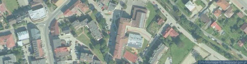 Zdjęcie satelitarne Zespół Szkolno - Przedszkolny Nr 1 Im. Marii Konopnickiej