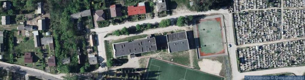 Zdjęcie satelitarne Zespół Szkolno-Przedszkolny w Baranowie