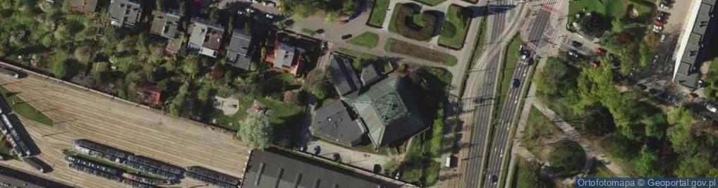Zdjęcie satelitarne zbór Antiochia we Wrocławiu
