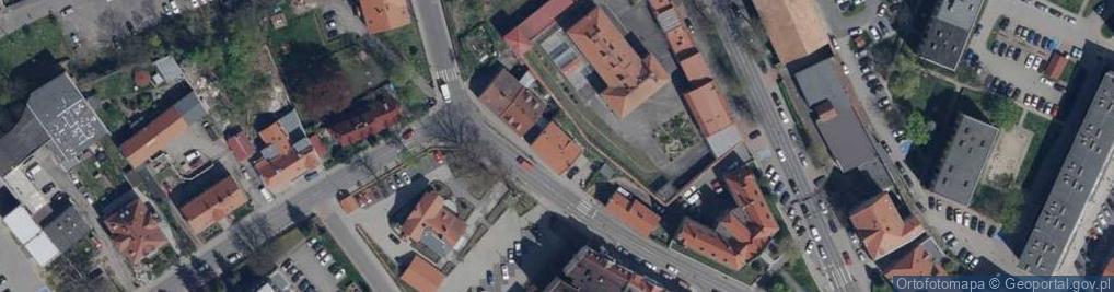 Zdjęcie satelitarne zbór Filadelfia w Lubaniu Śląskim