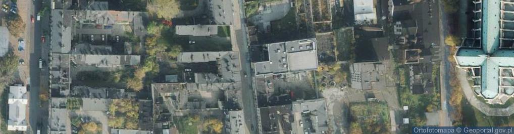 Zdjęcie satelitarne zbór Hosanna w Częstochowie