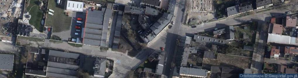 Zdjęcie satelitarne zbór w Pabianicach