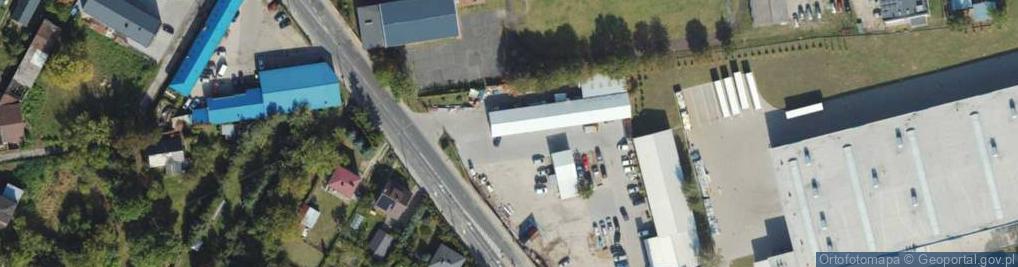Zdjęcie satelitarne Żako