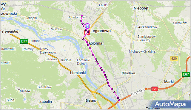 Rozkład jazdy autobusu 723 na przystanku 3 Maja 01. ZTM Warszawa na mapie Targeo