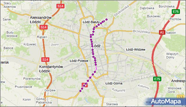Rozkład jazdy tramwaju 3 na przystanku Piotrkowska - pl. Niepodległości. MPKLodz na mapie Targeo