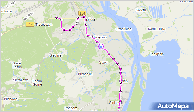 Rozkład jazdy autobusu 102 na przystanku Orłowska nż 12. ZDiTM Szczecin na mapie Targeo