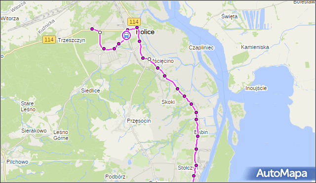 Rozkład jazdy autobusu 102 na przystanku Police Dworzec 11. ZDiTM Szczecin na mapie Targeo