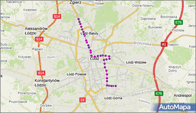 Rozkład jazdy tramwaju 4 na przystanku Pomorska - Tamka. MPKLodz na mapie Targeo