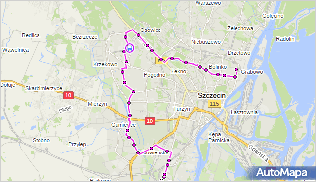 Rozkład jazdy autobusu 53 na przystanku Zawadzkiego Kościół 11. ZDiTM Szczecin na mapie Targeo
