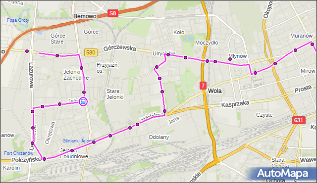 Rozkład jazdy autobusu N42 na przystanku Hala Wola 04. ZTM Warszawa na mapie Targeo