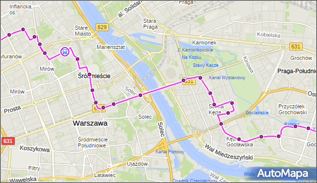 Rozkład jazdy autobusu 111 na przystanku pl.Teatralny 02. ZTM Warszawa na mapie Targeo