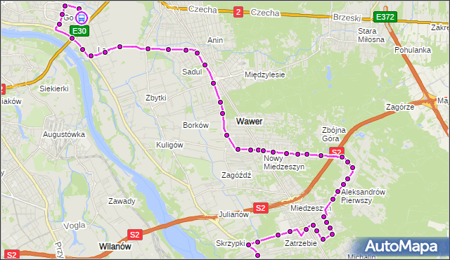 Rozkład jazdy autobusu 213 na przystanku Gocław 08. ZTM Warszawa na mapie Targeo