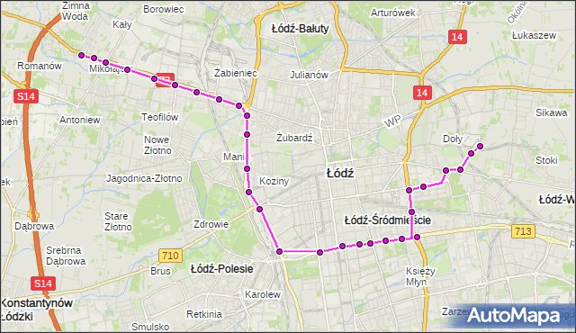 Rozkład jazdy tramwaju 8 na przystanku Narutowicza - Radiostacja. MPKLodz na mapie Targeo