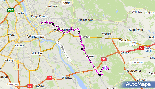 Rozkład jazdy autobusu 115 na przystanku ks.Szulczyka 02. ZTM Warszawa na mapie Targeo