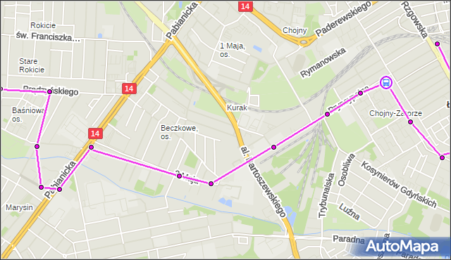Rozkład jazdy autobusu 63 na przystanku Kongresowa - Pryncypalna NŻ. MPKLodz na mapie Targeo