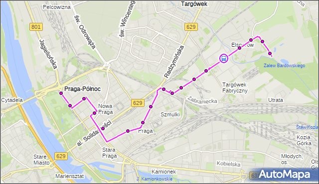 Rozkład jazdy autobusu 170 na przystanku Bukowiecka 01. ZTM Warszawa na mapie Targeo