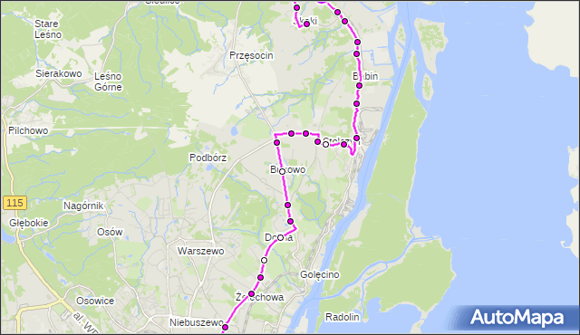 Rozkład jazdy autobusu 63 na przystanku Nowy Świat nż 11. ZDiTM Szczecin na mapie Targeo