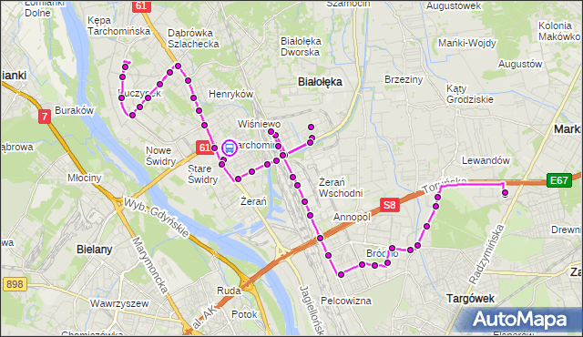 Rozkład jazdy autobusu 126 na przystanku Polfa 01. ZTM Warszawa na mapie Targeo