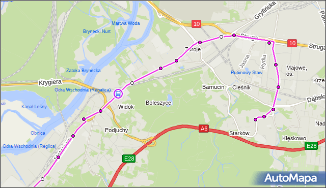 Rozkład jazdy autobusu 66 na przystanku Złota nż 12. ZDiTM Szczecin na mapie Targeo