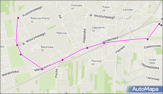 Rozkład jazdy autobusu 68 na przystanku Nowe Sady - Waltera-Janke NŻ. MPKLodz na mapie Targeo